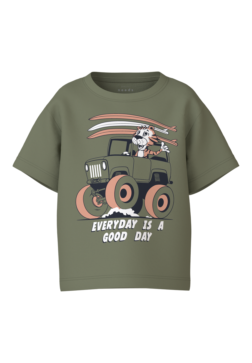 NMMVAGNO T-Shirts & Tops - Oil Green